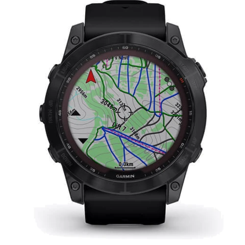 Смарт-часы Garmin Fenix 7X Sapphire Solar Black DLC Titanium with Black Band (010-02541-23): Интерфейсы подключения Bluetooth , Wi-Fi , ANT +