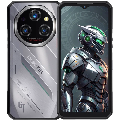 Смартфон Oukitel WP62 16/512Gb Silver: Дисплей 6.6" IPS (1080x2408) / 400 PPI / Corning Gorilla Glass 5