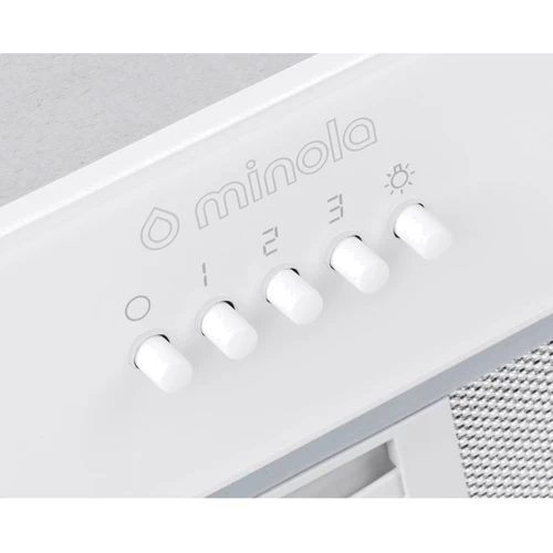 Вытяжка Minola HBI 52621 WH GLASS 700 LED фото 5
