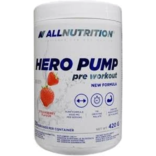 All Nutrition Hero Pump Pre Workout 420 g /30 servings/ Strawberry