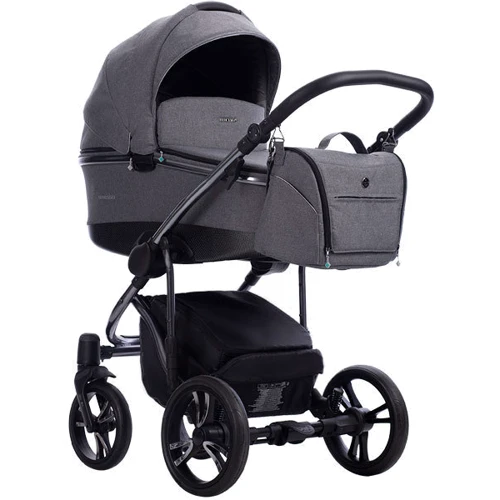 Детская коляска 2 в 1 Bebetto Bresso Premium DARK 05 (503.32.21.D05): Возможность установки люльки опция