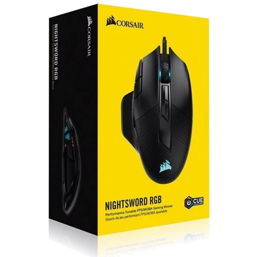 Мышь Corsair Nightsword RGB (CH-9306011-EU): Количество кнопок 8
