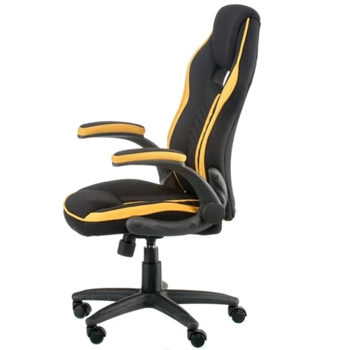 Кресло геймерское Special4You Prime black/yellow (E5548)