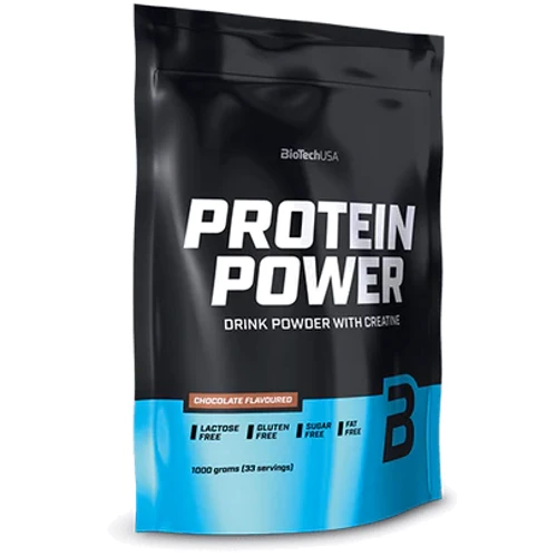 Протеин BioTechUSA Protein Power 1000 g / 33 servings / Chocolate