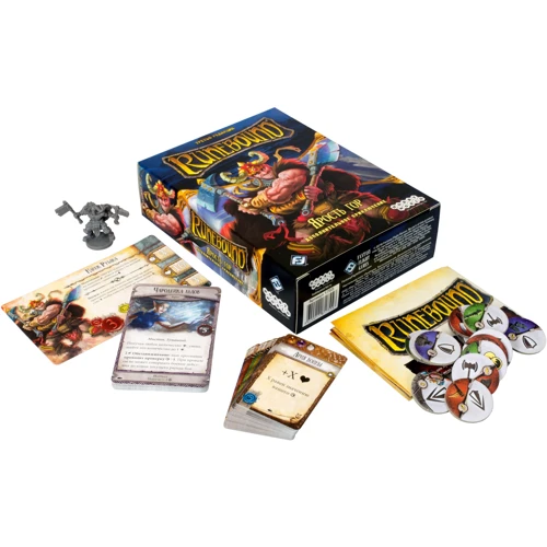 Настільна гра Hobby World Runebound. Третя редакція. Додатковий сценарій "Лють гір" (1755): Вид стратегічні