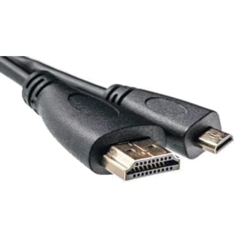 Кабель і перехідник PowerPlant HDMI для HDMI D (мікро), 2.0m (KD00AS1242)