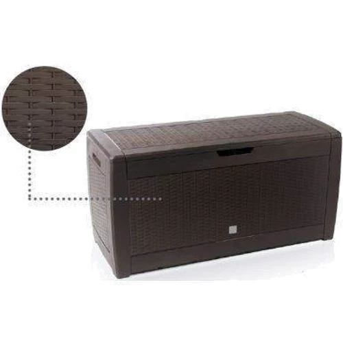 Ящик для зовнішнього зберігання Prosperplast Boxe Rato 310 л коричневий (5905197098401)