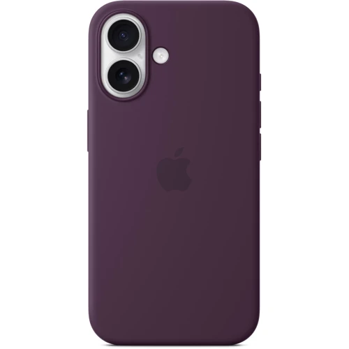Чехол для iPhone Apple for iPhone 16 Silicone Case with MagSafe Plum (MYY43) : Тип чехла накладка на заднюю часть