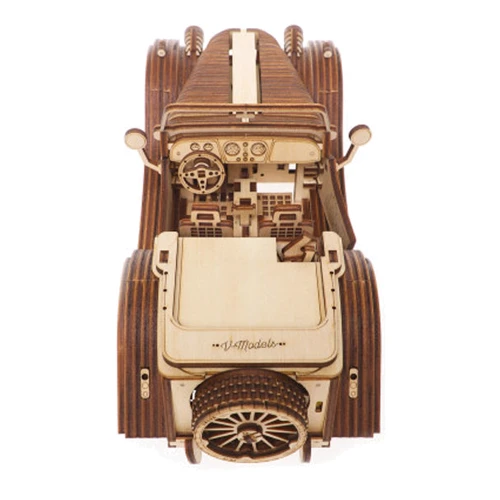 Механічний 3D пазл Ugears Родстер VM-01 (6498951): Вид гонки, машины, мотоциклы