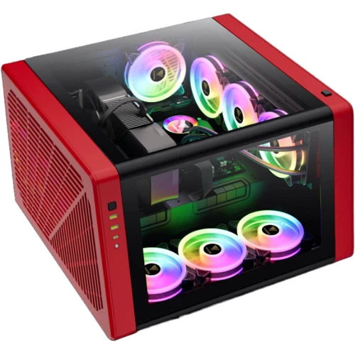 Корпус GAMDIAS NESO P1 Black/Red (4712960138193) фото 9