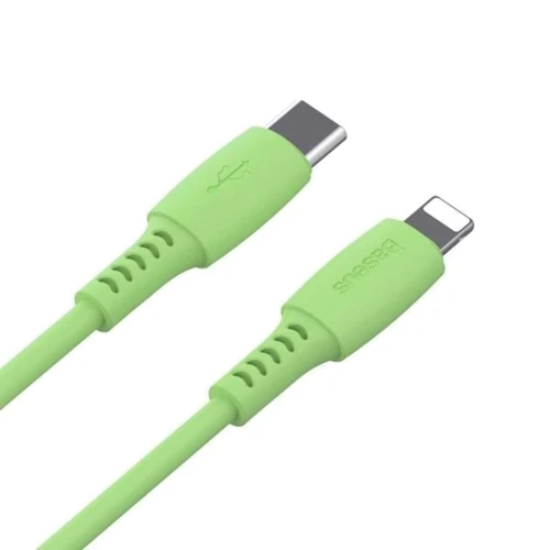 Кабель Baseus Cable USB-C to Lightning Colorful 18W 1.2m Green (CATLDC-06): Тип USB-C - Lightning