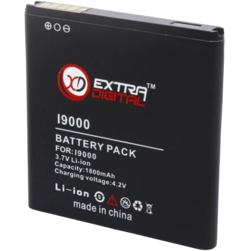 Аккумулятор ExtraDigital 1800mAh (BMS6305) for Samsung i9000 Galaxy S: Производитель ExtraDigital