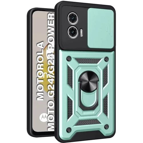Чохол для телефона BeCover Military Dark Green для Motorola Moto G24 / G24 Power (710724): Сумісність Motorola Moto G24 / G24 Power