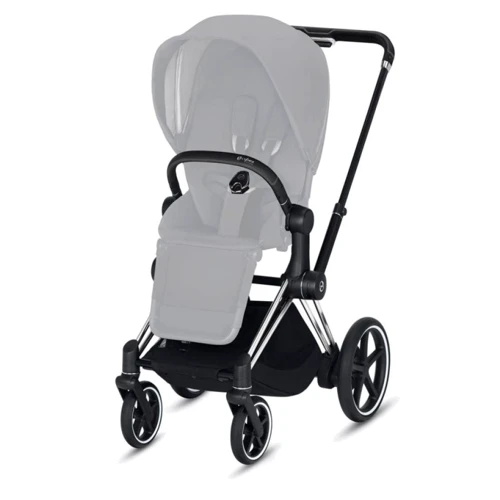 Шасси для коляски Cybex ePriam & каркас Сhrome Black