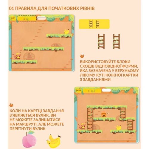 Настольная игра TOI магнитная головоломка Банановый остров 2041016