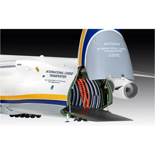 Сборная модель-копия Revell Грузовой самолет АН-124 Руслан уровень 5 масштаб 1:144: Тип модели самолет