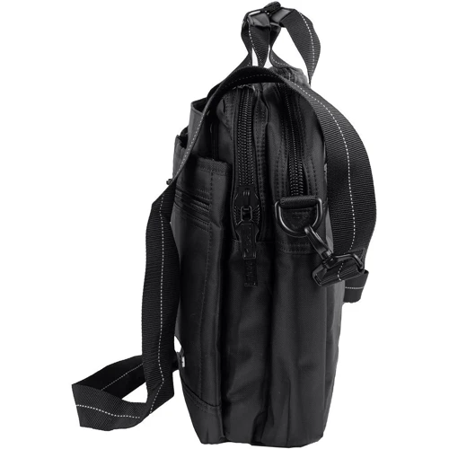Чоловіча сумка месенджер EPOL чорна (VT-70271-black): Тип ручки Зі знімним ременем, Плечовий ремінь, З двома ручками
