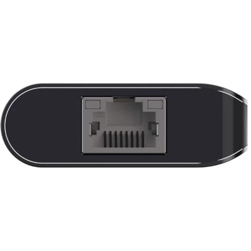 Адаптер Belkin Adapter USB-C to HDMI+SD+2xUSB+RJ45+USB-C Grey (AVC008BTSGY) фото 4