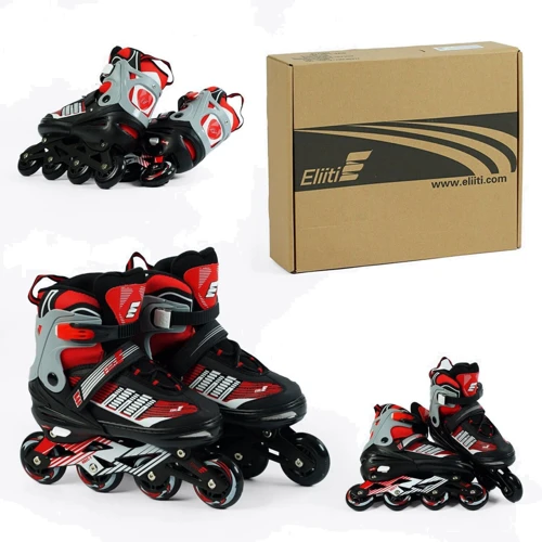 Ролики раздвижные Best Roller 12348-XL колеса PU (42-45) Черные