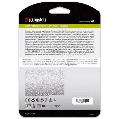 Kingston DC500M 3,84 TB (SEDC500M/3840G): Интерфейс подключения SATA III