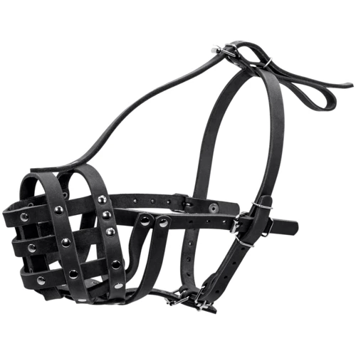 

Намордник твердый Collar 8 см 38 см (ротвейлер большой), черный