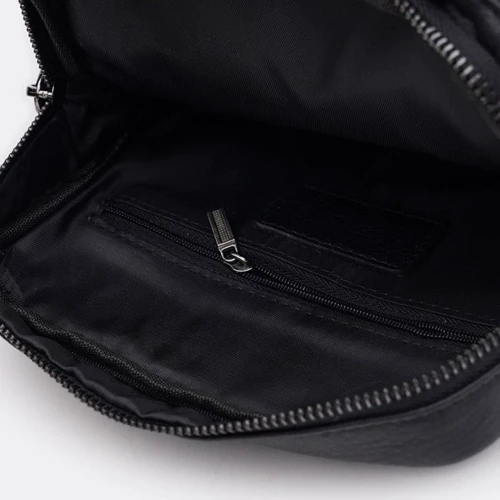 Чоловічі сумки планшет Ricco Grande чорний (K12179bl-black): Фактура Гладкая, Матовая