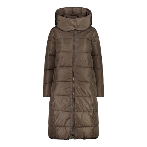 Куртка CMP Woman Coat Zip Hood 31K2846-P865 48 (40) коричневая зимняя с капюшоном