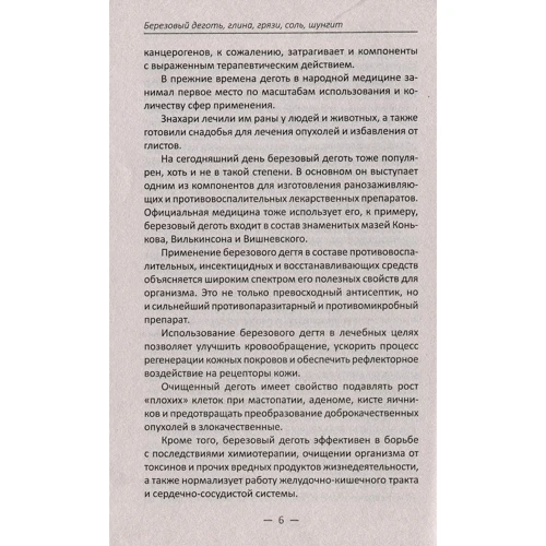 Елизавета Коняева: Березовый деготь глина грязи соль шунгит. Все рецепты в одной книге: Обложка Твердая