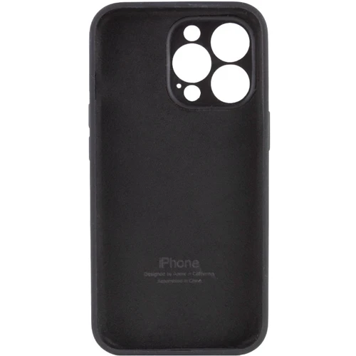 Чехол для iPhone Mobile Case Silicone Case Full Camera Protective Black for iPhone 13 Pro Max: Цвет черный