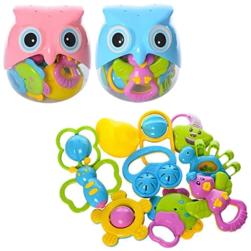 Погремушка Metr+ Сова розовый (2828A31(Pink))