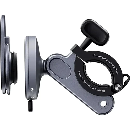 Держатель Baseus Bike Mount Holder PrimeTrip Stick-on Black (C40569001121-00) for Apple iPhone 16 I 15 I 14 I 13 I 12 series