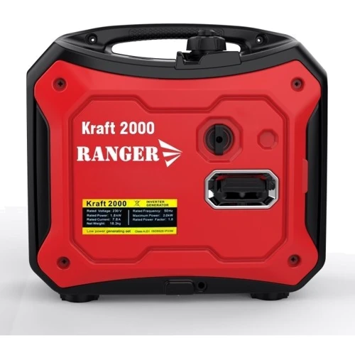 Инверторный генератор RANGER Kraft 2000: Тип запуска ручной стартер