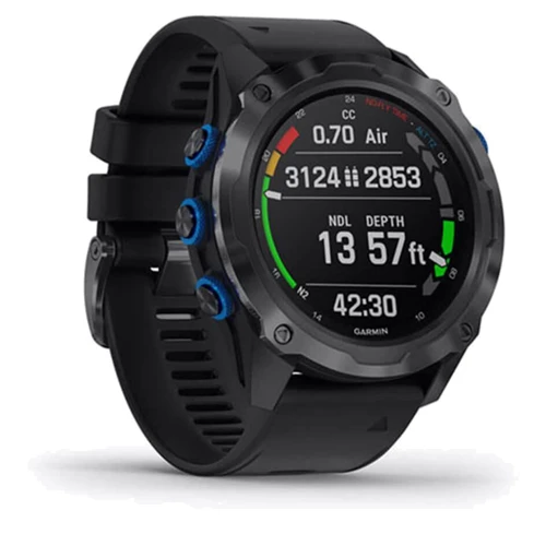 Смарт-годинник Garmin Descent Mk2i Titanium Carbon Gray DLC with Black Band (010-02132-01 / 11): Карти пам'яті немає
