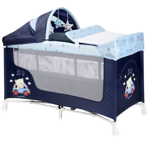 Манеж Lorelli SAN REMO 2L+ (blue bear)