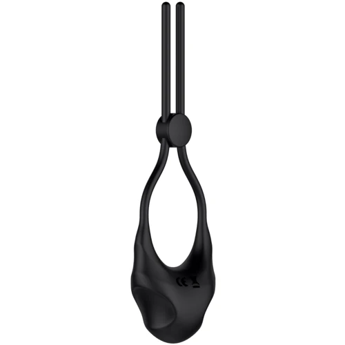 Эрекционное кольцо Nexus FORGE Vibrating Adjustable Lasso Black