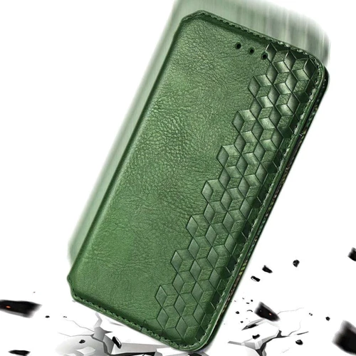 Чехол для телефонов Mobile Case Getman Cubic Green for Samsung M336 Galaxy M33 5G: Материал искусcтвенная кожа и термополиуретан