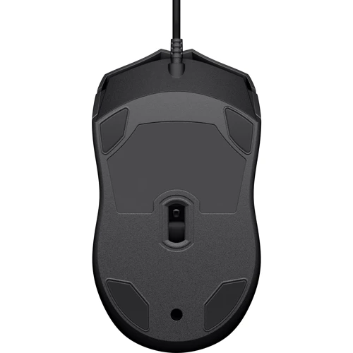 Мышь HP 100 Wired Mouse (6VY96AA): Эргономика симметричная для левшей