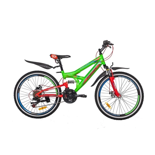 Premier Raptor 24 Disc 13" зеленый-красный-голубой: Диаметр колес, дюймов 24