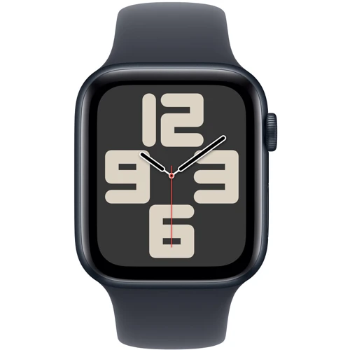 Apple Watch SE 2 2024 40mm GPS Midnight Aluminum Case with Midnight Sport Band - M/L (MXE93QH/A) UA фото 7