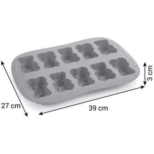 Форма для мишек Tescoma Delicia Silicon Prime 39х27 см (629431): Диапазон температур, °C 230