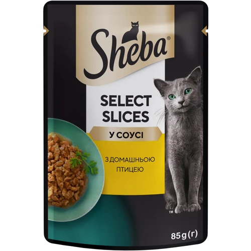 Влажный корм для котов Sheba Selection in Sauce с домашней птицей в соусе 28*85 г (4770608253745): Порода Все породы
