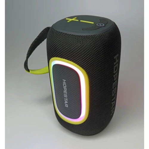 Акустика Hopestar P65 LED Black: Подключение USB Type-C, Bluetooth 5.3, AUX