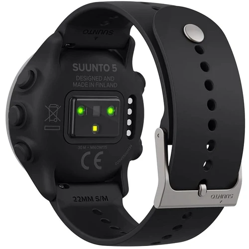 Смарт-часы Suunto 5 Peak Black (SS050726000): Материал ремешка Силикон