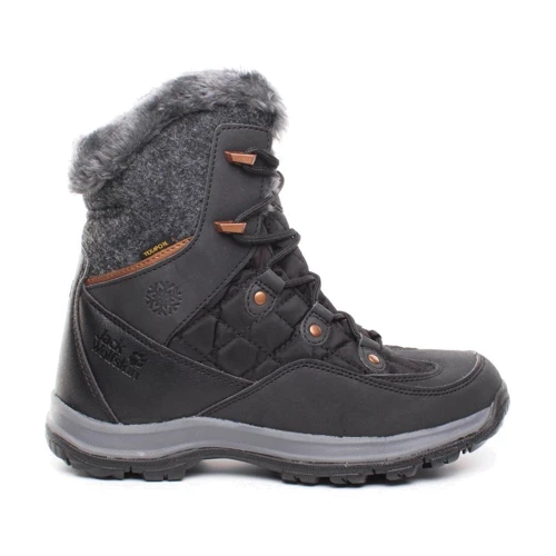 Ботинки Jack Wolfskin Aspen Texapore Mid W 4041431-6072 38 черные текстиль зима фото 1