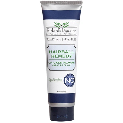 Гель для кошек SynergyLabs Richard's Organics выведение шерсти со вкусом курицы 120 г