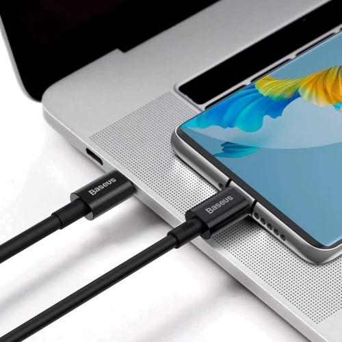Кабель Baseus Cable USB-C to USB-C Superior Series PD 100W 1m Black (CATYS-B01) фото 5