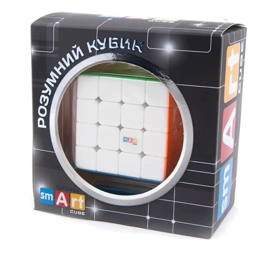 Магнітний кубик Smart Cube 4x4 без наклейок (SC405) фото 3