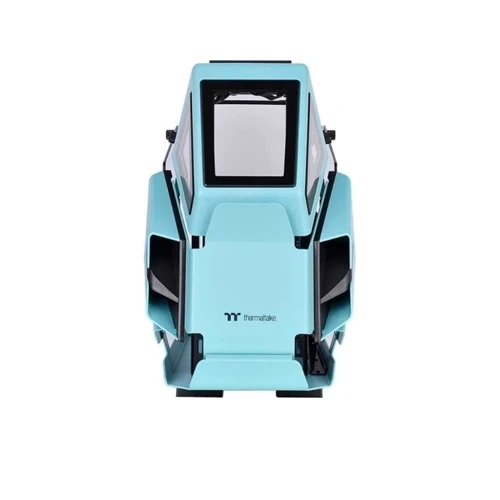 Корпус ThermalTake AH T200 Turquoise (CA-1R4-00SBWN-00): Матеріал передній панелі метал