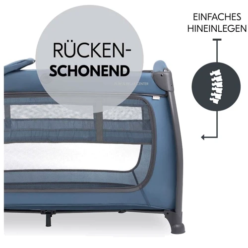 Детский манеж-кроватка Hauck Play N Relax Dark Blue (60014-6)