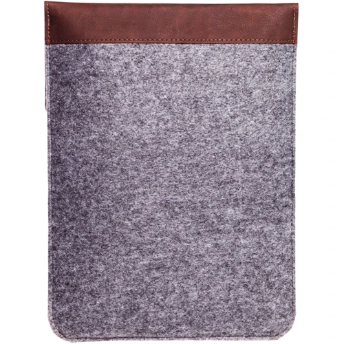 Gmakin Case Slim Felt Two Buttons Brown/Grey (GM63-12) for MacBook 12": Тип чехла чехол-папка